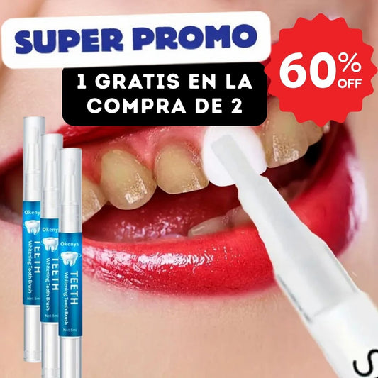 SmilePen Pro® ORIGINAL🔥Oferta compra 2+1 gratis🔥Blanquea tus dientes con tecnología profesional