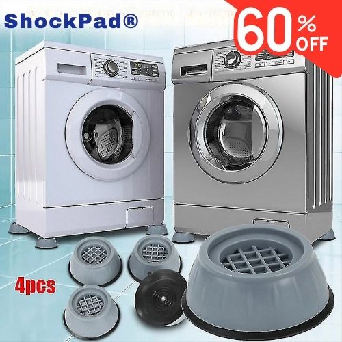 ShockPad® Almohadillas Antivibración para Lavadora Set x4 Con 60% Descuento🔥