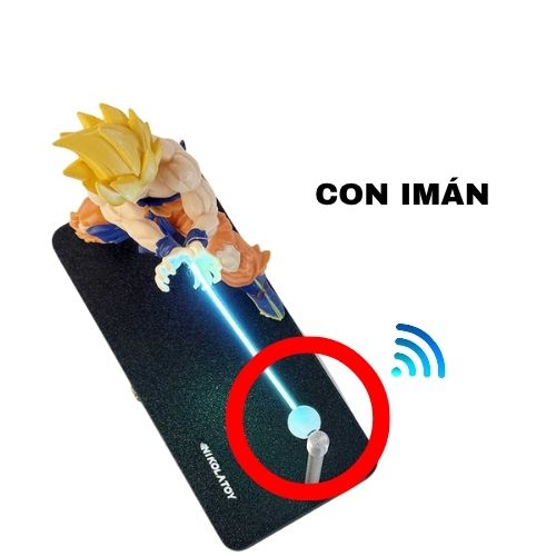 Luz nocturna magnética de la figura de Dragon Ball Goku Con 60% Descuento🔥